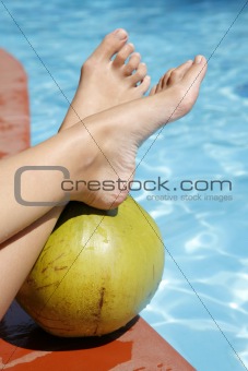 Feet Coconut