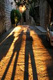 Long Shadows in Assisi