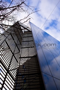 Glass Frontage of Modern office