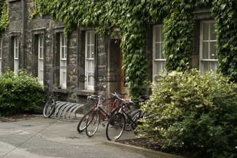Bikes at Trinity College
