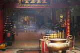 Inside Buddhist Temple