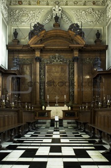 university of oxford, trinity college chapel
