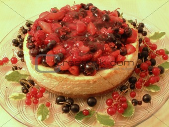 Cheesecake with Summer fruits