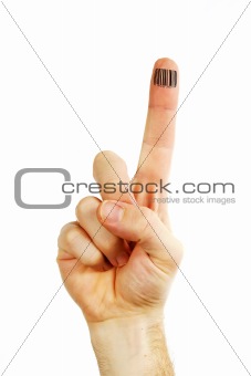 Bar Code Finger