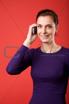 Cell Phone Woman