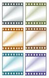 Color film frames