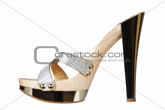 Female wooden shoes