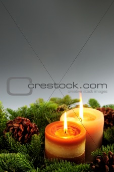 Christmas candles