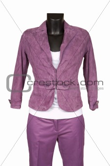 Violet female suit