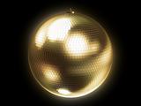 golden disco sphere