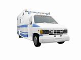 AmbulanceUS isolated front view 03