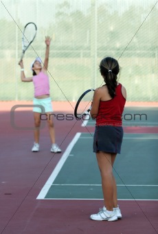 Tennis practice