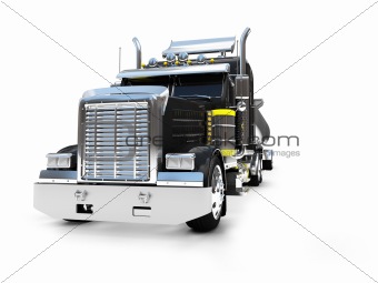 isolated big car front view 01