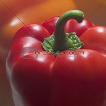 close up of red pepper