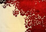floral style backgrounds frame