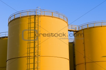 Yellow tanks