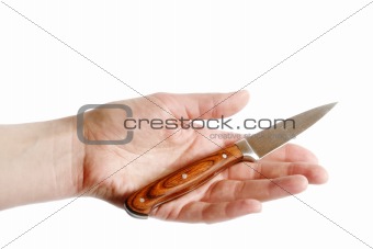 Pearing Knife in Hand