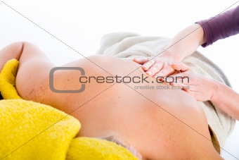 Wellness girl series massage