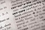 Dictionary Series - Politics: censure