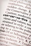 Dictionary Series - Politics: conservative