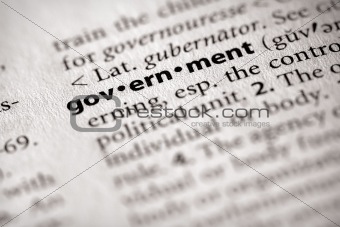 Dictionary Series - Politics: government