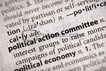 Dictionary Series - Politics: PAC