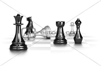 Checkmate, Business Strategy Concept
