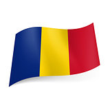 State flag of Chad.