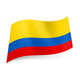 State flag of Colombia.