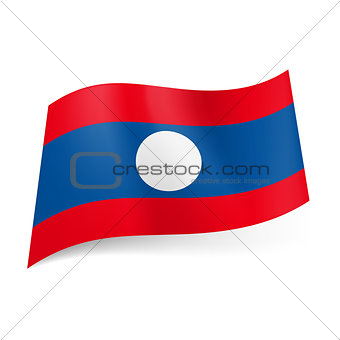 State flag of Laos.
