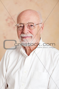 Portrait - Senior Man Serious