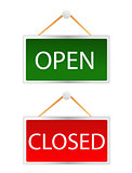 open/closed signs