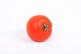 tomatos on a white background