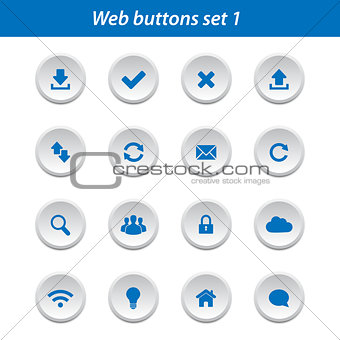 Web buttons set 1