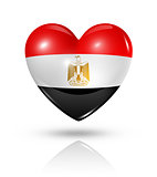 Love Egypt, heart flag icon