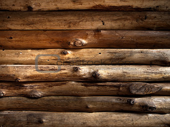 Texture of Old Timber Wood Wall