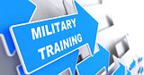 Military Training. Education Concept.