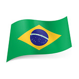 State flag of Brazil.