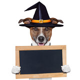 halloween placeholder banner dog