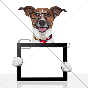 business dog tablet pc ebook touch pad