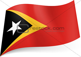 State flag of East Timor.