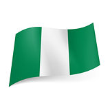 State flag of Nigeria.