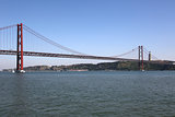 Ponte 25 de abril in Lisbon Portugal