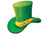 abstract st patrick hat