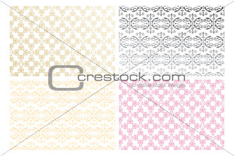 Various floral seamless pattern