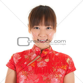 Chinese girl face
