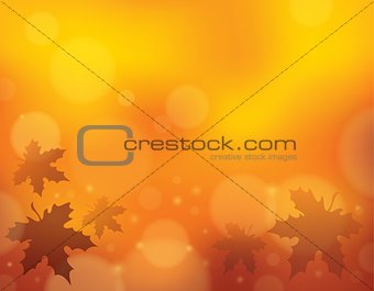 Autumn theme background 1