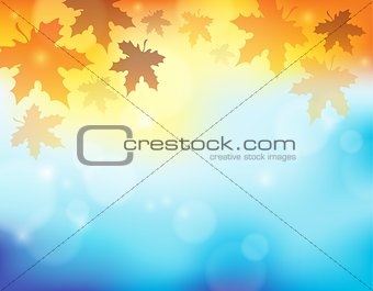 Autumn theme background 2