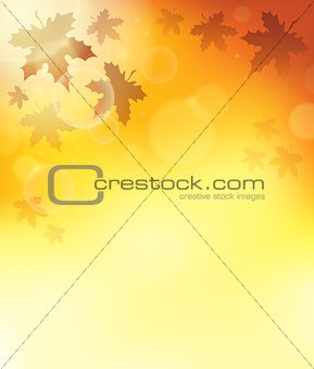 Autumn theme background 3