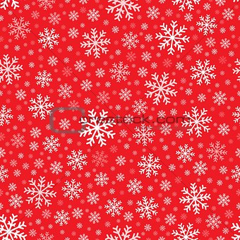 Seamless background snowflakes 4